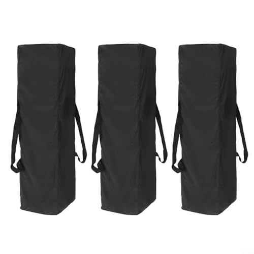 Funda para muebles de exterior, bolsa de almacenamiento al aire libre, funda de lona impermeable con correas de transporte para muebles de patio, equipo de tienda de campaña, totalmente impermeable