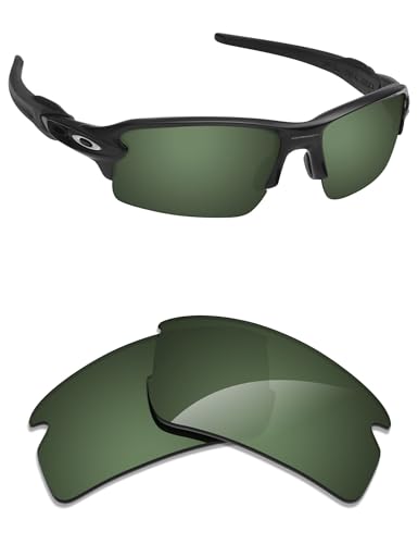 Image of Alphax Polarized Replacement Lenses for Oakley Flak 2.0 OO9295 59mm Sunglasses | Glare Reduction | Precision Cutting