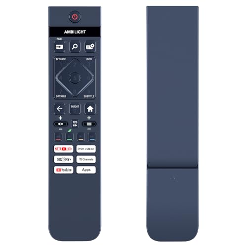 Télécommande compatible avec Philips Smart TV 32PHS6000 et 32PHS6050