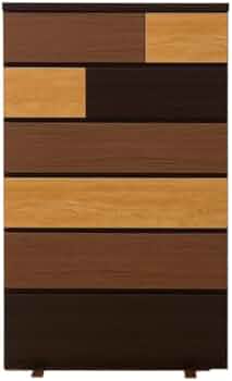 Amazon｜ニトリ(NITORI) ハイチェスト カレナ 80HC DBR 503661