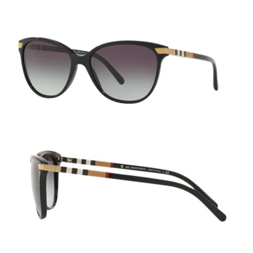 BURBERRY BE4216 Cat eye Shape Acetate Sunglasses with Luxury  display picture 3