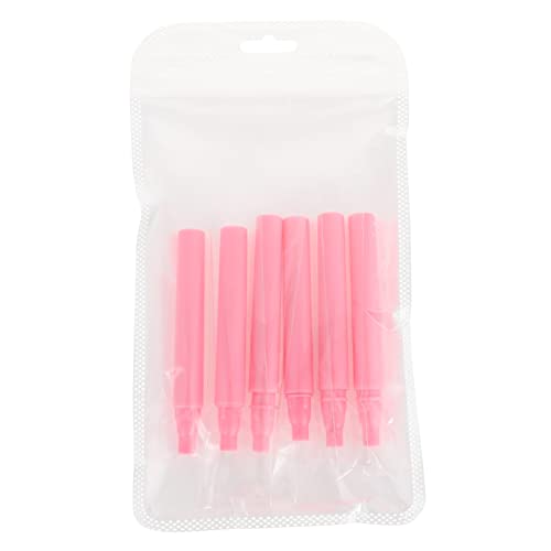 OFFIGAM 6Piezas Cepillos De Silicona Para Maquillaje Accesorios Cosméticos Multiusos Para Principiantes Incluye Transparente