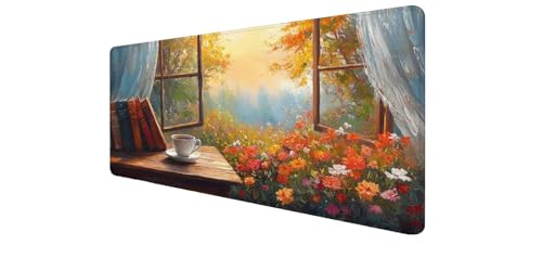 Tapis de souris XXL 1200x600 anti-glisse pour éviter les chutes de souris sur PC