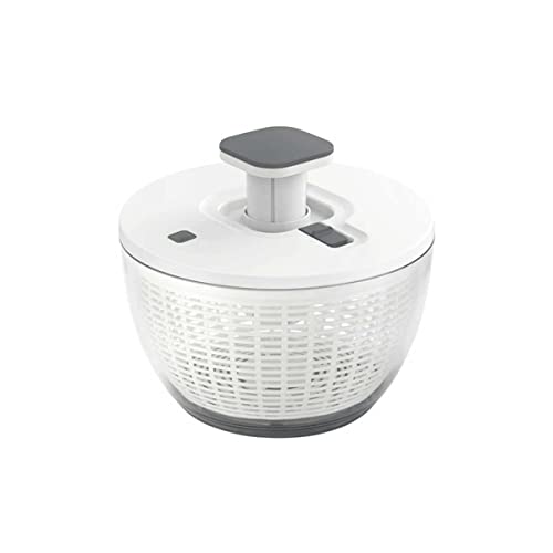 Mufern Girador de salada grande 6,3 Qt, girador manual de alface para preparação de vegetais, secado