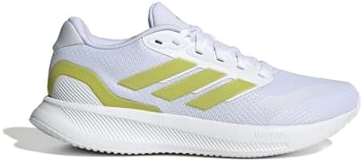 adidas Kadın RUNFALCON 5 W Yürüyüş Ayakkabısı, FTWWHT/PRELIM/CBLACK, 37 1/3 EU - Görsel 2