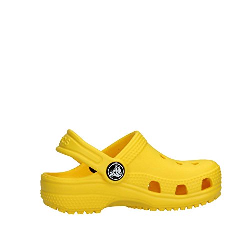 Image of crocs Unisex-Child Lemon Clogs-7 Kids UK (C7) (204536-7C1)