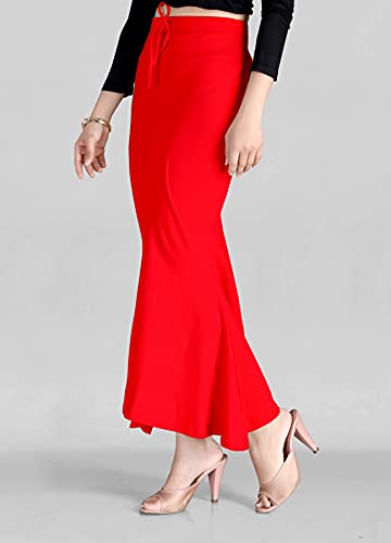 Image of Flare Saree Silhouette, Saree Shapewear,Saree contour, Saree Shaper, Petticoat, Skirts for Women & Girls, Cotton Lycra Shape Wear for Saree