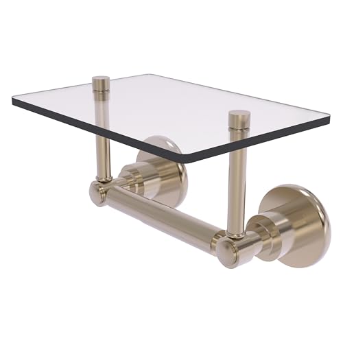 Allied Brass Toilettenpapierhalter Für 2 Rollen, Antik-Messing – Edles Badezimmer-Accessoire