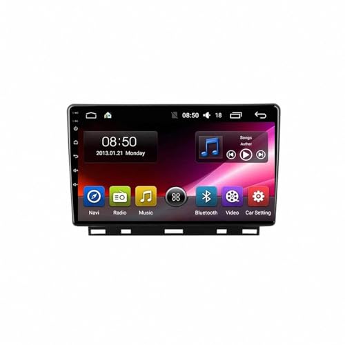 Radio Coche GPS 2 DIN para Viajes en Familia en VW Sharan 2012-2018 con Conexión Mirror Link