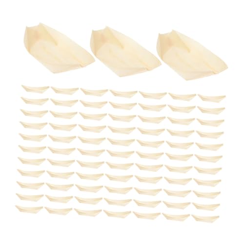 Platos desechables de sushi SUPVOX 100 unidades 17 cm miniatura 1