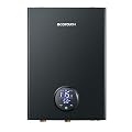 Electric Tankless Water Heater, ECOTOUCH 27kW on Demand Water Heater 240Volts Instant Endless Hot Water Heaters Point of Use with Self-Modulation to Save Energy for Wholehouse Shower ECO270B