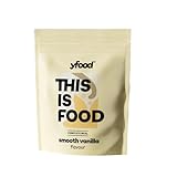 yfood Trinkmahlzeit Smooth Vanilla – 12 Mahlzeiten à 400 kcal in Pulverform – 26 g Protein, Vitamine & Mineralstoffe - Geschmack: Vanille