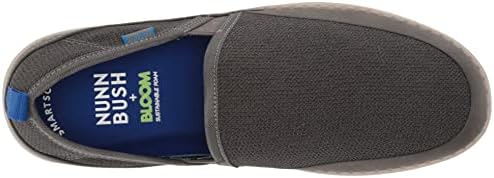 Nunn Bush Men's Brewski Knit Slip-On Loafer, Charcoal, 10 | Image 4