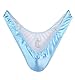 Landofgenie Tucking Gaff Höschen für Crossdresser Hiding Gaff Panty Shaping Panty Unterwäsche Unterhosen für Transgender Hellblau S