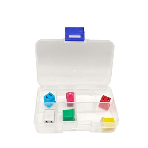 Kit de 6 Fusibles Perfil Alto Plug-in para Camiones y Autos (20A, 25A, 30A, 40A, 50A, 60A)