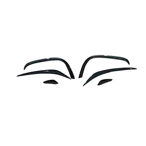 Aletas divisorias del parachoques delantero del automóvil ， Para Volkswagen VW CC RLine 2009~2012 Cuchillas divisorias de parachoques Cuchillo de viento