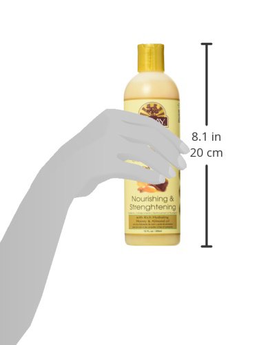 Miniatura 9 de Okay and Almond Champú Nutritivo y Fortalecedor Ayuda a refrescar, revitalizar y fortalecer el sulfato del cabello, silicona, sin parabenos para