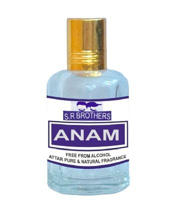 Parfum à bille huile parfumée S.R Anam diffuseur verre unisexe 50 ml