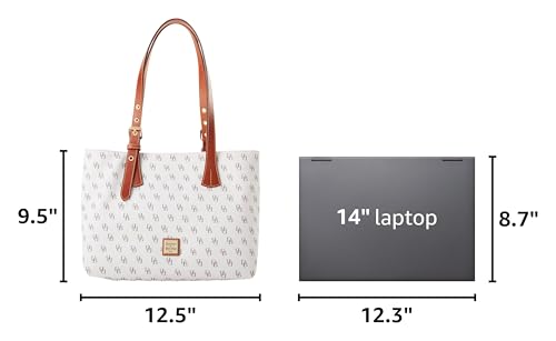 Image of Dooney & Bourke Handbags for Women, Gretta Hanna Tote Bag with Zipper Compartment