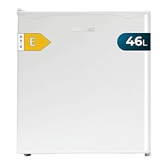 Cecotec Frigorifero Piccolo - Minifrigo - Minibar 46L GrandCooler 20000 L SilentCompress Bianco E. Altezza 48,7cm, 48cm di Larghezza, Basso Consumo, Porta Reversibile, Ciclico, Bianco