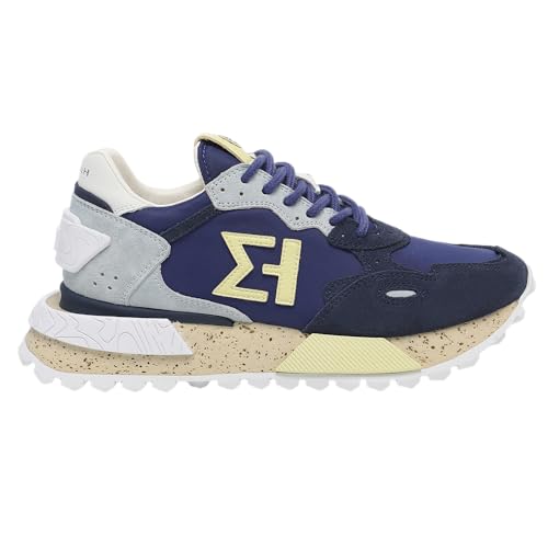 Image of The NSJ358 is a Modern Sneaker Made of Leather and Premium Suede Plus mesh and Nylon. Made by a Stylish Design with Classy Touch.