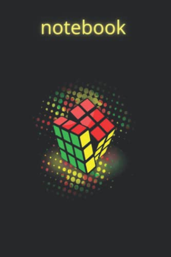 Notebook rubik's cube, size 6x9, 100 pages