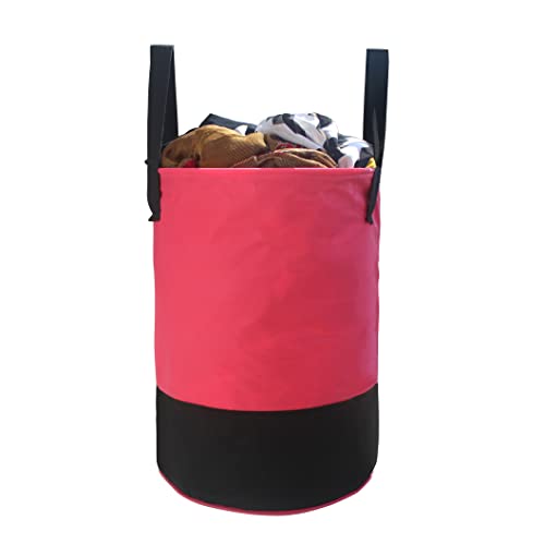 SYNTUS Round Non Woven Reusable Waterproof Foldable Laundry or Organizer Bag, Toy Storage Bag With 45 Liter Capacity Pack of 1