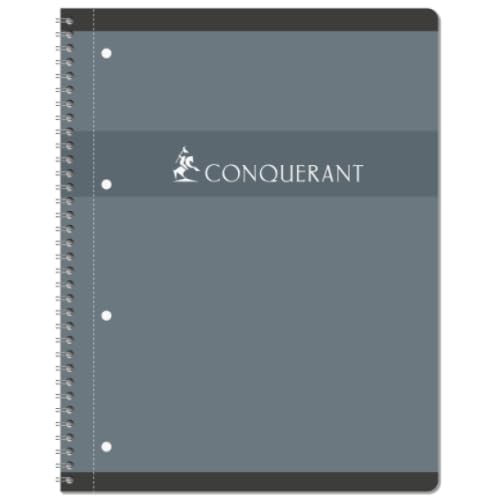 Lot de 20 Cahier Sept reliure intégrale A4+, 160p./80 feuilles détachables 70g/m², quadrillé 5x5, coloris gris