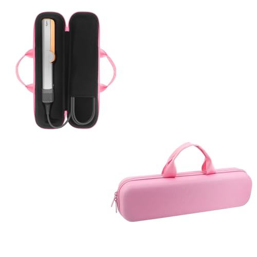Image of Buwico Hard Travel Case for Dyson Airstrait Straightener, Portable Storage Bag for Dyson Airstrait Straightener (Only Case, Pink)
