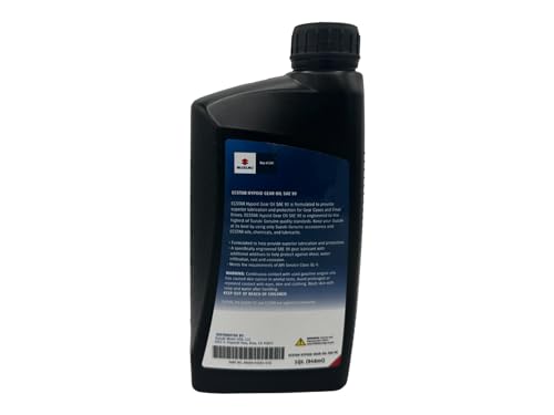 Cyclemax Two Pack compatible with Suzuki Ecstar Gear Oil SAE 90 990A0-01E81-01Q-2PACK Contains Two Ecstar Gear Oil SAE 90 and a Funnel