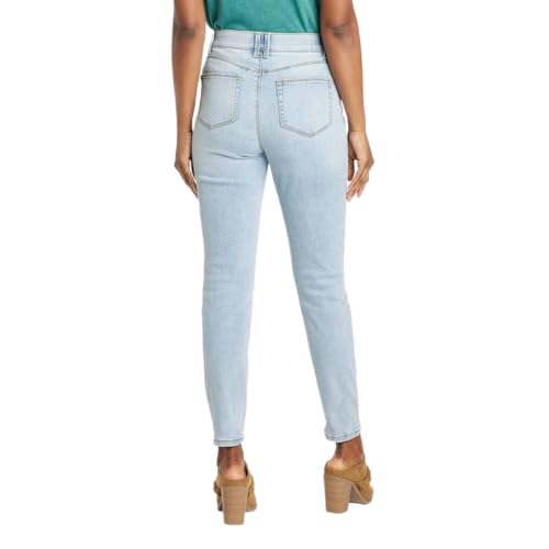 Knox Rose Women's High-Rise Skinny Relaxed Fit Jeans -2