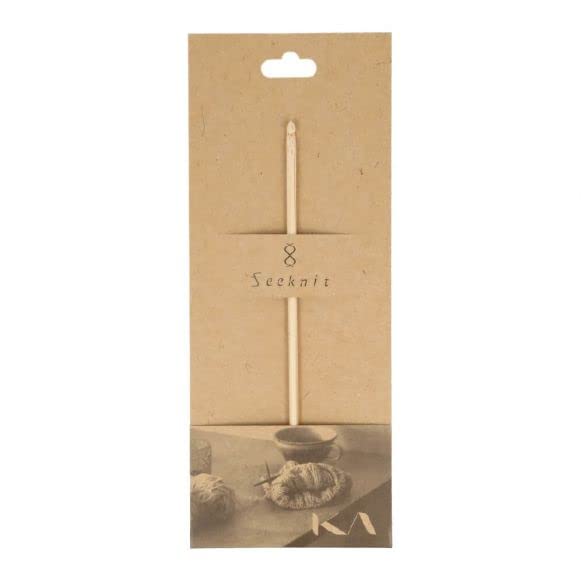Seeknit - Seeknit Shirotake (14cm, 3.00mm) Interchangeable Crochet Hook Tip - 1 Unit, Beige - Image 3