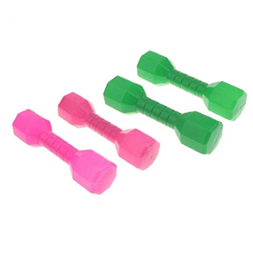 Aisoway Plastic Dumbbells Home Fitness Exercise Sports Equipment For Kids 1 Pair(Random Color) #TOP3