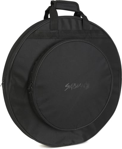 Sabian Quick 22 Black Out Cymbal Bag, Sabian QCB22 Quick 22 Cymbal Bag with Backpack Straps