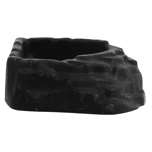 WEKAMOS シー爬虫類フードボウル 大型深型 餌皿 水入れ 混合 爬虫類用食容器 取り扱い簡単 給餌用容器