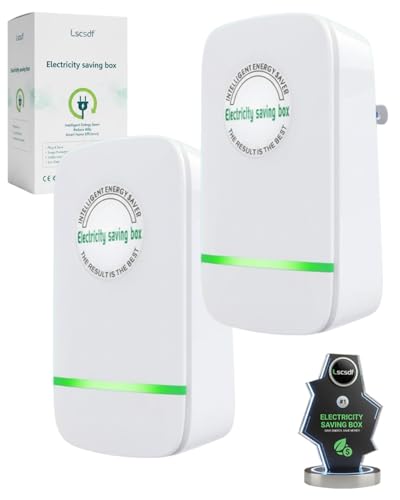 Power Plug Pro Electricity Saving Box, 2026 New Power Factor Saver Plug in, Energy Savings Device...