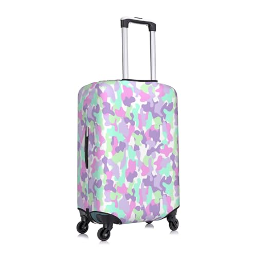 Colourful Camouflage Luggage Cover Protector Anti-Scratch Washable Fits 18-32 Inch Luggage-Large3