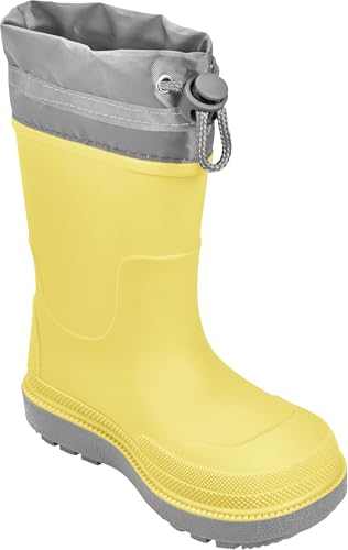 Playshoes Gummistiefel, Stivali In Gomma, Gelb Stulpe, 30 Eu - 4