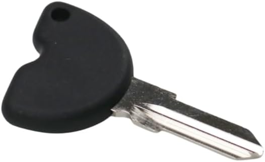 Motorcycle Uncut ignition Key For Piaggio 3VTE Fly 125 200 250 300 GTV LXV150 GTV250 GTS GTS300 GTS250 (Black)