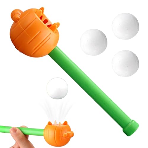 Juguete de - Juego de Equilibrio de Bolas flotantes, Juguete Tradicional de Tubo de soplado | Juego de Equilibrio Interactivo con Bolas de Dibujos Animados para niños, Mejora la concentración y