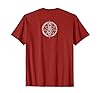 Slipknot Official Goat Flames Back T-Shirt, Men, Cranberry Red, Medium #1