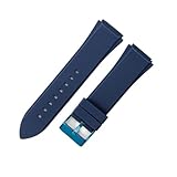 Bracelet de montre Guess W0247G3 W1058G2 W0040G3, bleu, en caoutchouc de silicone, 22 mm x 25 mm, avec outil
