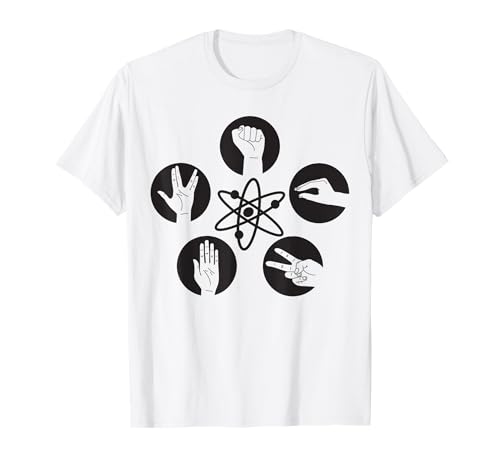 Logo Big Bang Theory Rock Lizard Spock T-Shirt