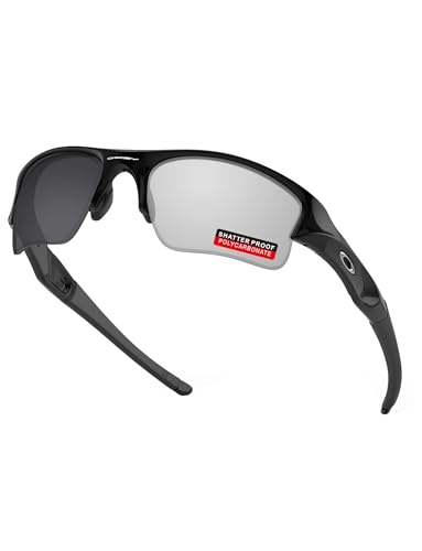 Image of PRO+ Polycarbonate Replacement Lenses & Rubber Kits /Nose Pads for Oakley Flak Series Sunglasses