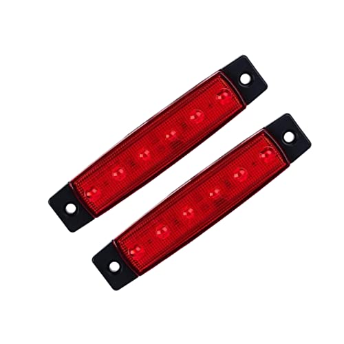 HAPINARY 2pcs Led Truck Trailer Side Marker Lights Small Signal Lamp for Trailers and Trucks Bright Illumination Low Power Consumption Fit