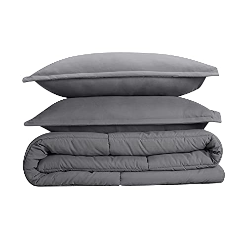 Serta 81806611737 Simply Clean Ultra Soft Hypoallergenic Solid 3 Piece Comforter Set thumb #6