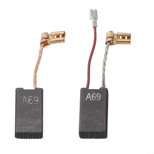 Fauhapyway 1617014135 - 2 escobillas de carbono para Bosch GBH5-40DE GBH7-45DE GBH7-45D, martillos de demolición rotatorios, piezas de repuesto de metal