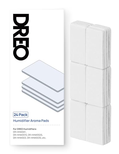 Dreo Aroma Pads 24-Pack for humidifiers, Compatible Humidifiers, Diffuse Fragrances