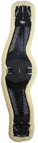 Professional's Choice Sports Medicine Products Contoured Ventech Equestrian Cinch Fleece for Horse Saddle 30