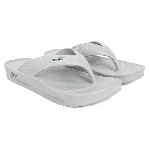 Image of Aqualite AL-1255 Slippers for Men with Comfotable Sole Slip-On Flat Flip Flops, Sliders, Chappal & Comfortable Slipper for Men